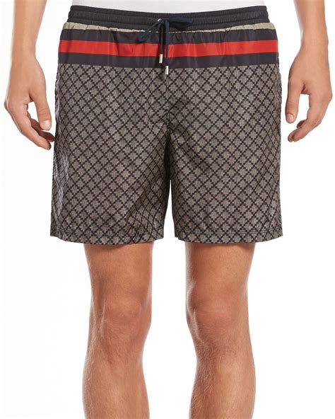 gucci mens swimsuit|gucci swim trunks for men.